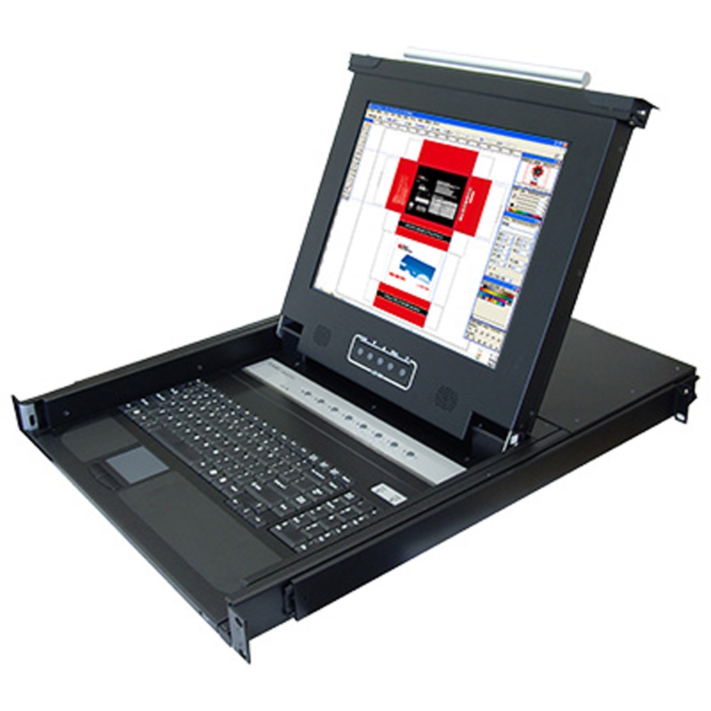 KLB-101 Консоль управл. KVM-перемик., 1U (rack), LCD екран 17"; 1280x1024 KLB-101 Консоль управл. KVM-перемик., 1U (rack), LCD екран 17"; 1280x1024